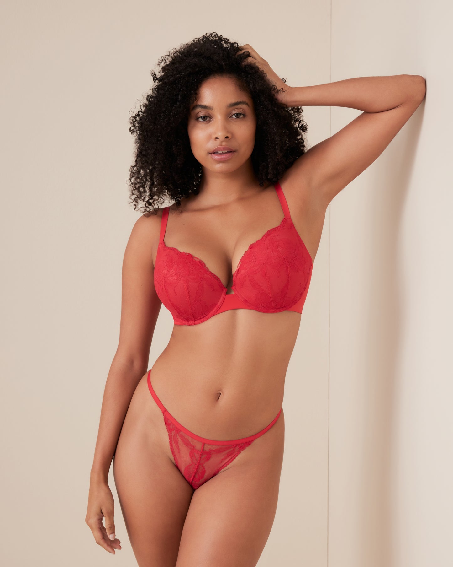 Invisibles Lace Demi Push Up Bra