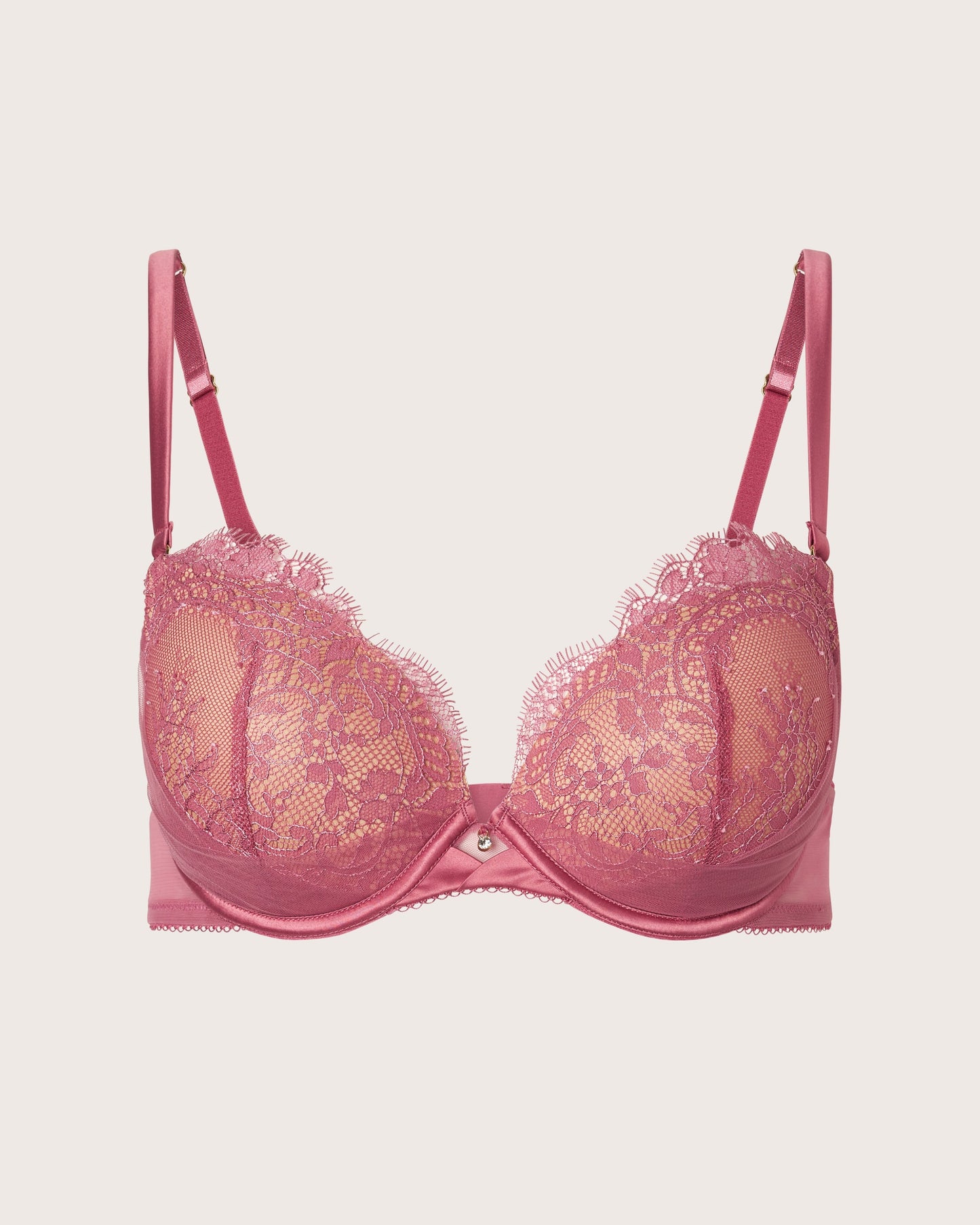 Anka Lace Demi Push Up Bra