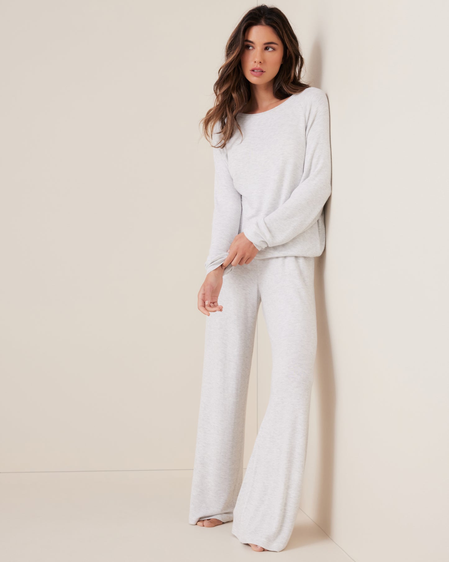 Fuzzy Raglan Sweater