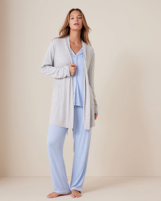 Model is 5'9\ and wears a size S