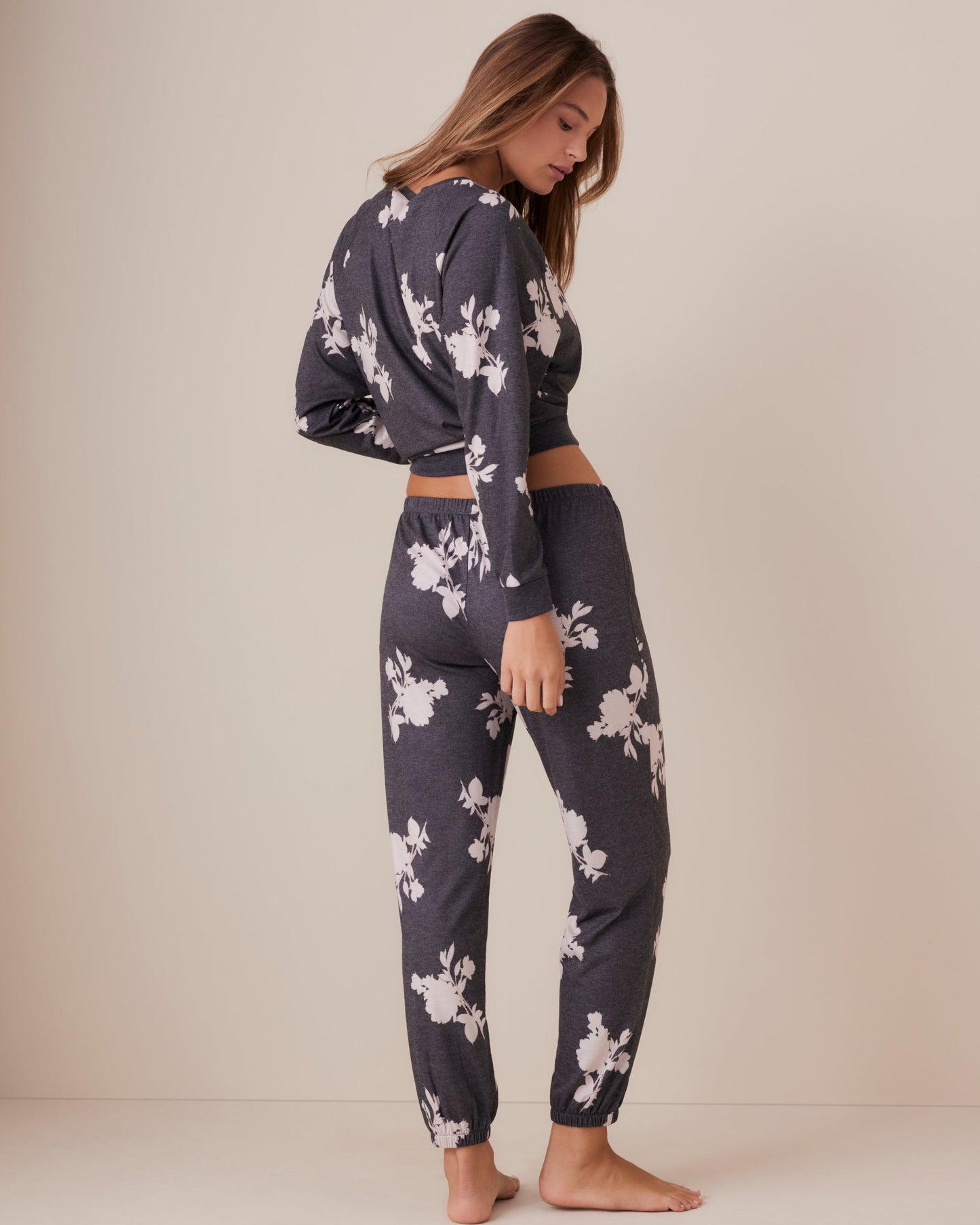 Statement Ditsy Fuzzy Jogger