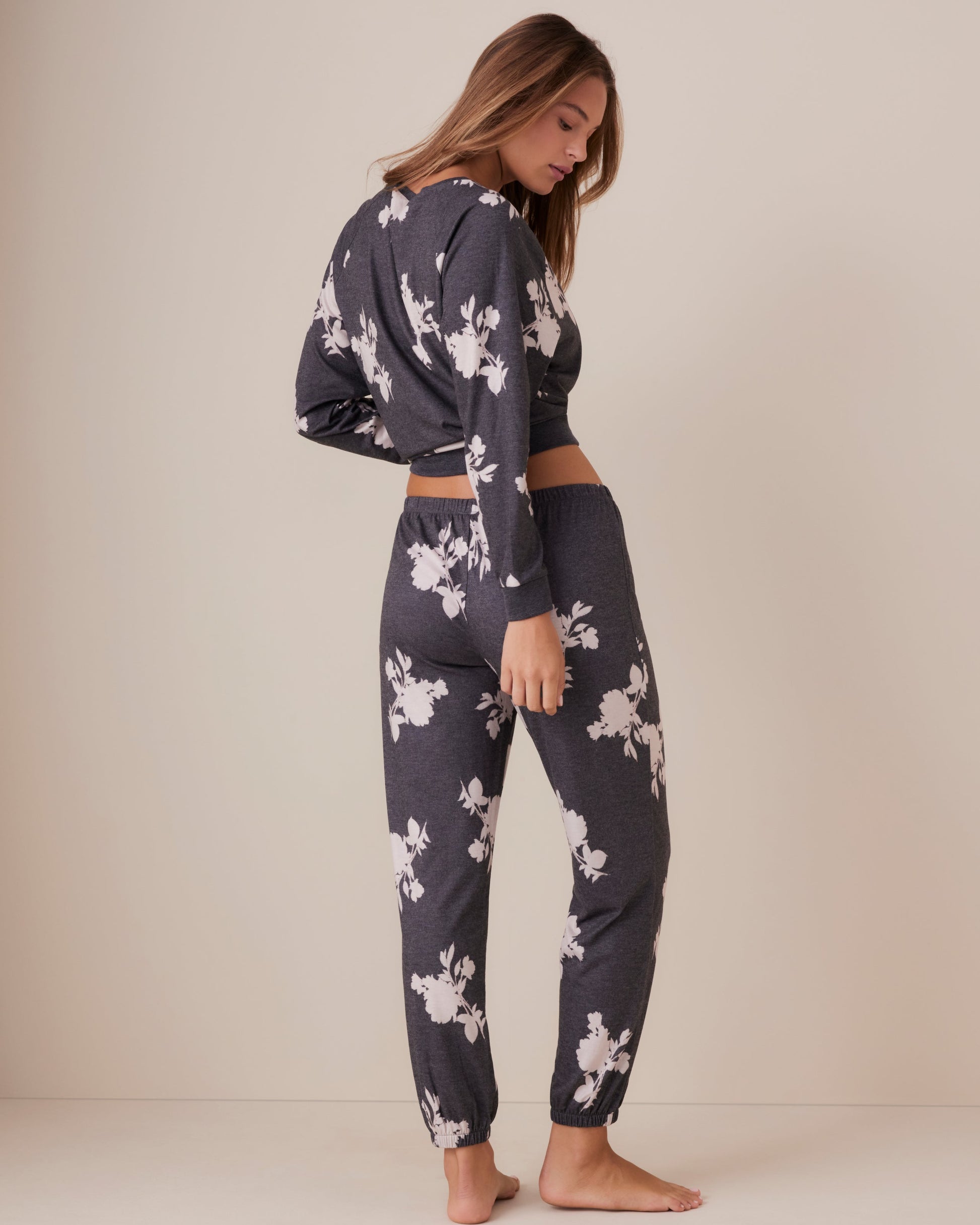 Statement Ditsy Fuzzy Jogger