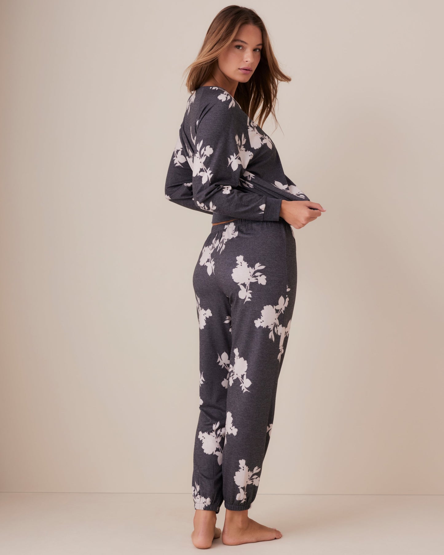 Statement Ditsy Fuzzy Jogger