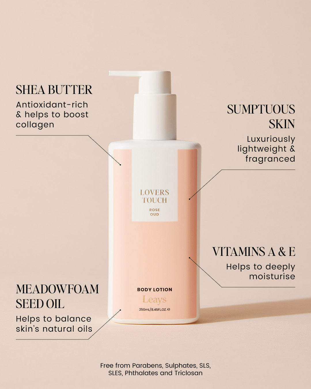 Lovers Touch Body Lotion 250ml