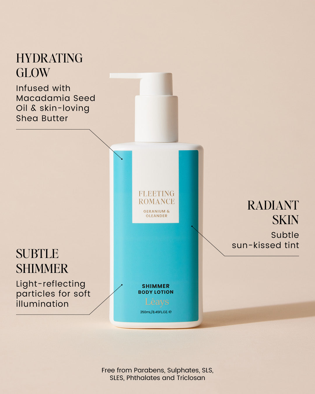 Fleeting Romance Body Shimmer Lotion 250ml