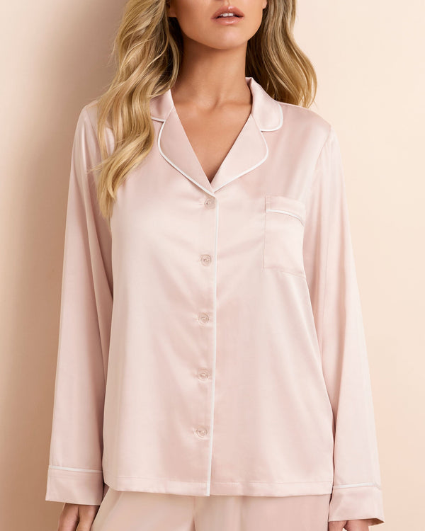 Classic Satin Long PJ Set