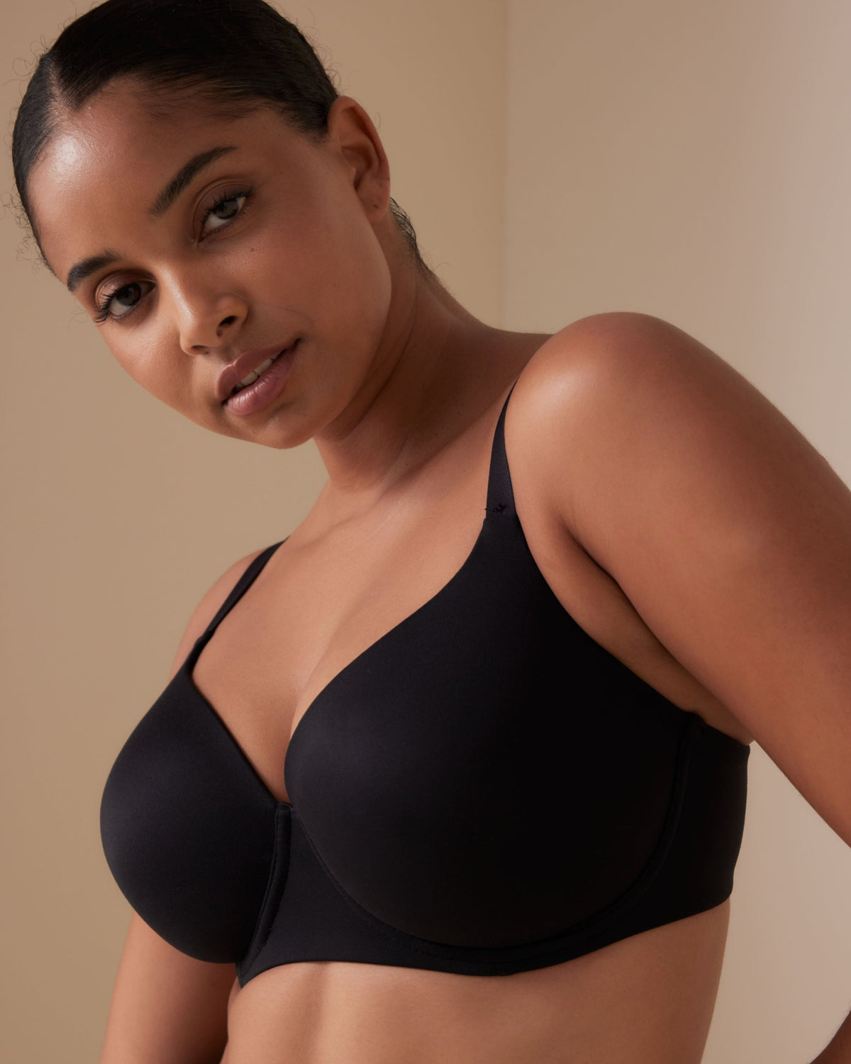 Model is 5'4\ and wears a size 10F