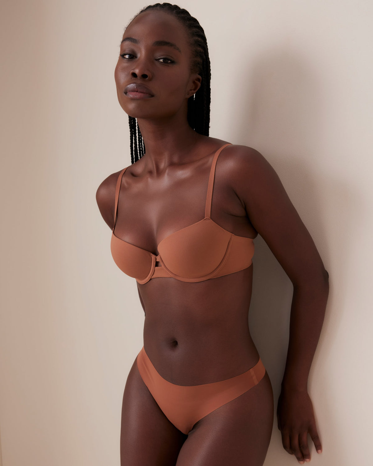 Model is 5'7\ and wears a size 12B
