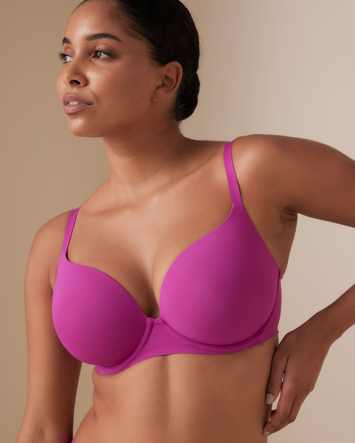 Model is 5'4\ and wears a size 10F