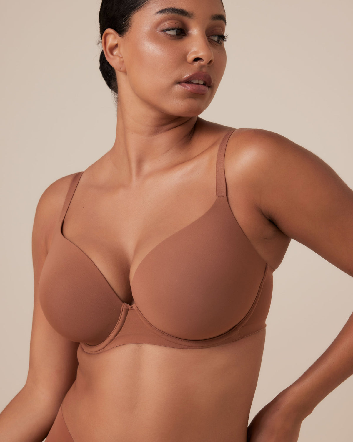 Model is 5'4\ and wears a size 10F