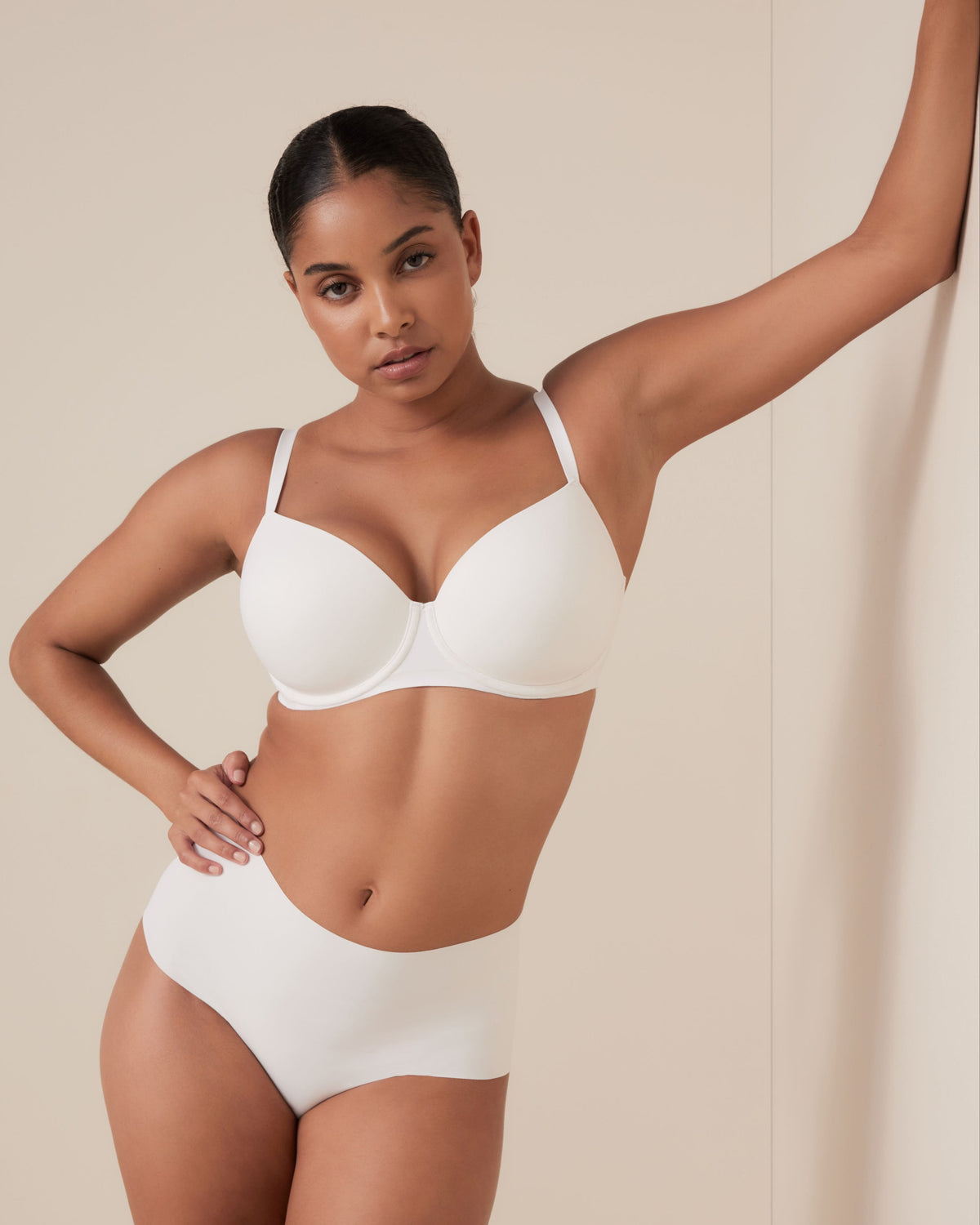Model is 5'4\ and wears a size 10F