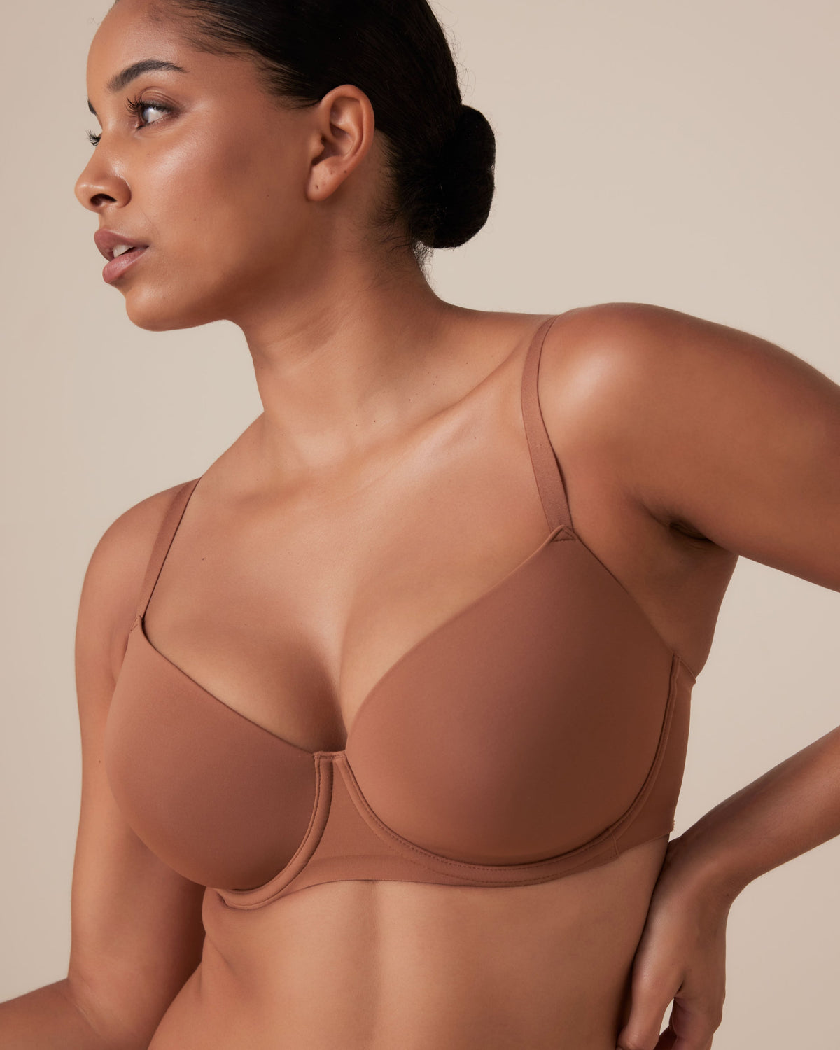Model is 5'4\ and wears a size 10F