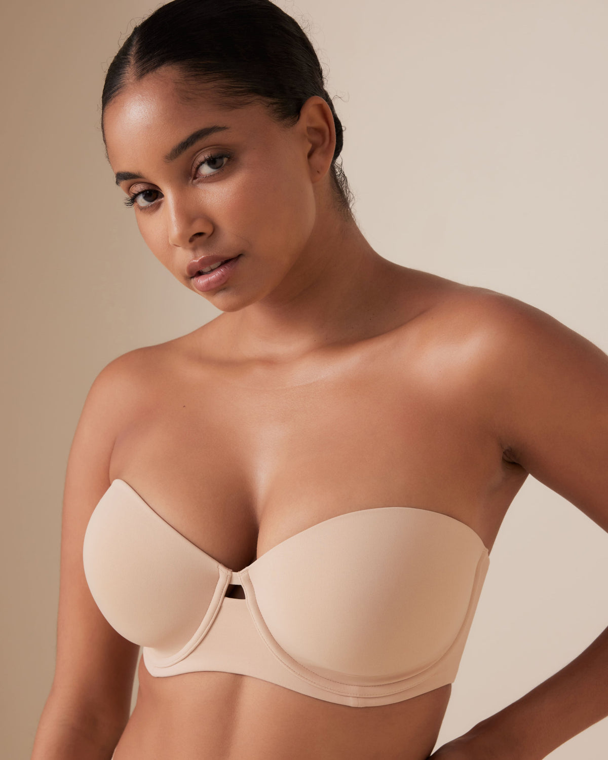 Model is 5'4\ and wears a size 10F