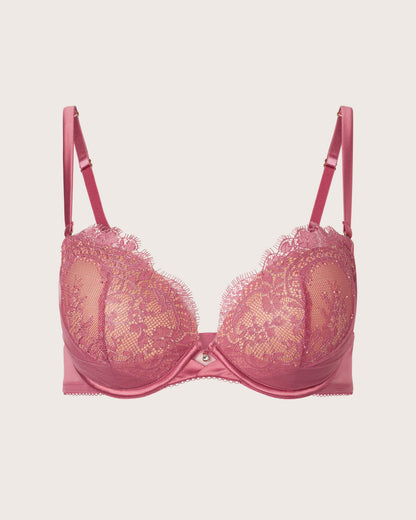 Anka Lace Demi Push Up Bra
