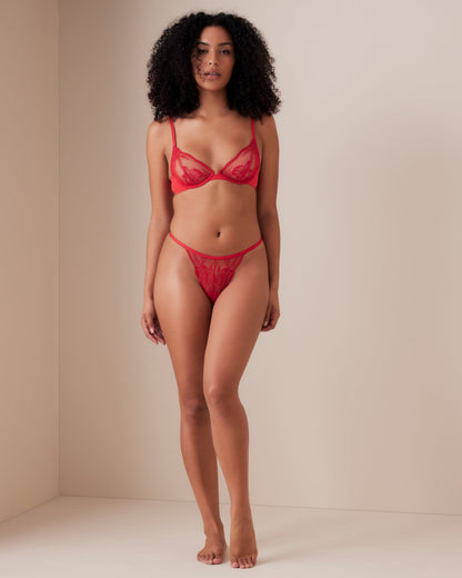 Invisibles Lace Thong