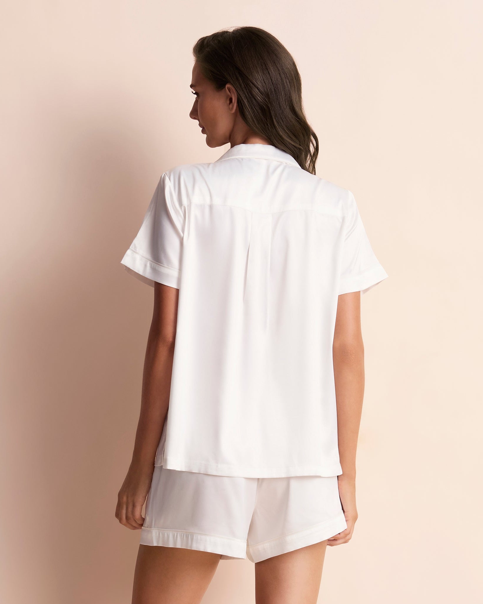 Classic Satin Shortie Set