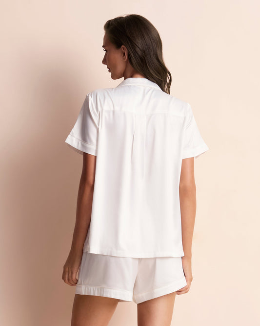 Classic Satin Shortie Set