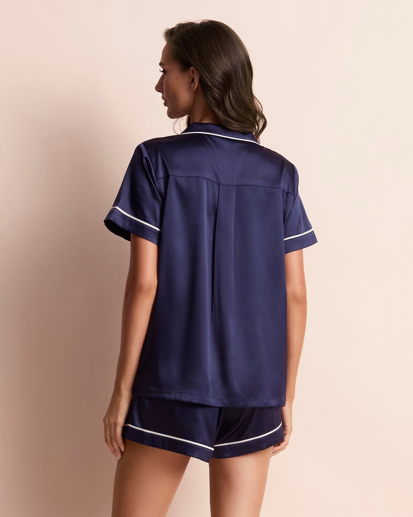 Classic Satin Shortie PJ Set
