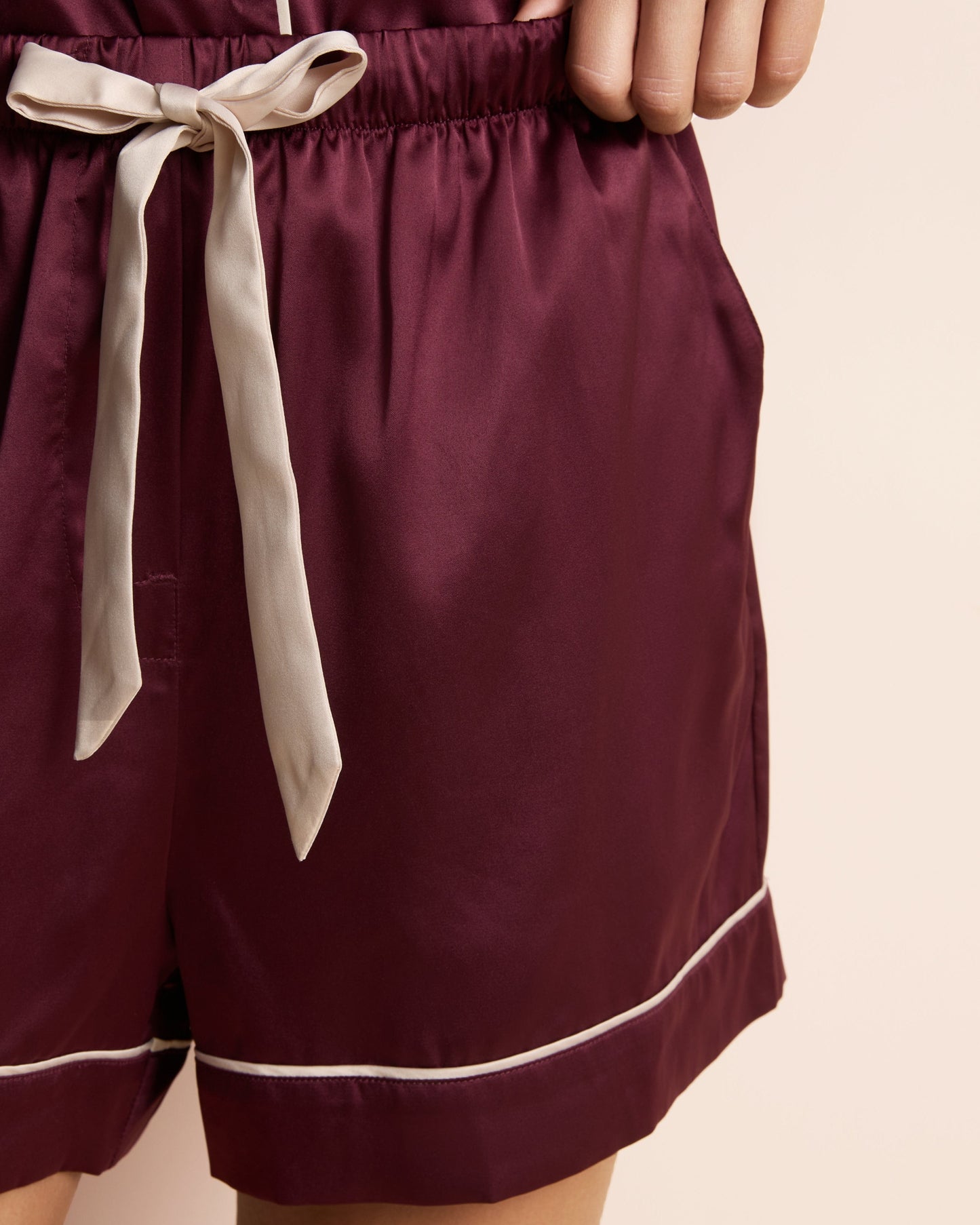 Classic Satin Shortie Set