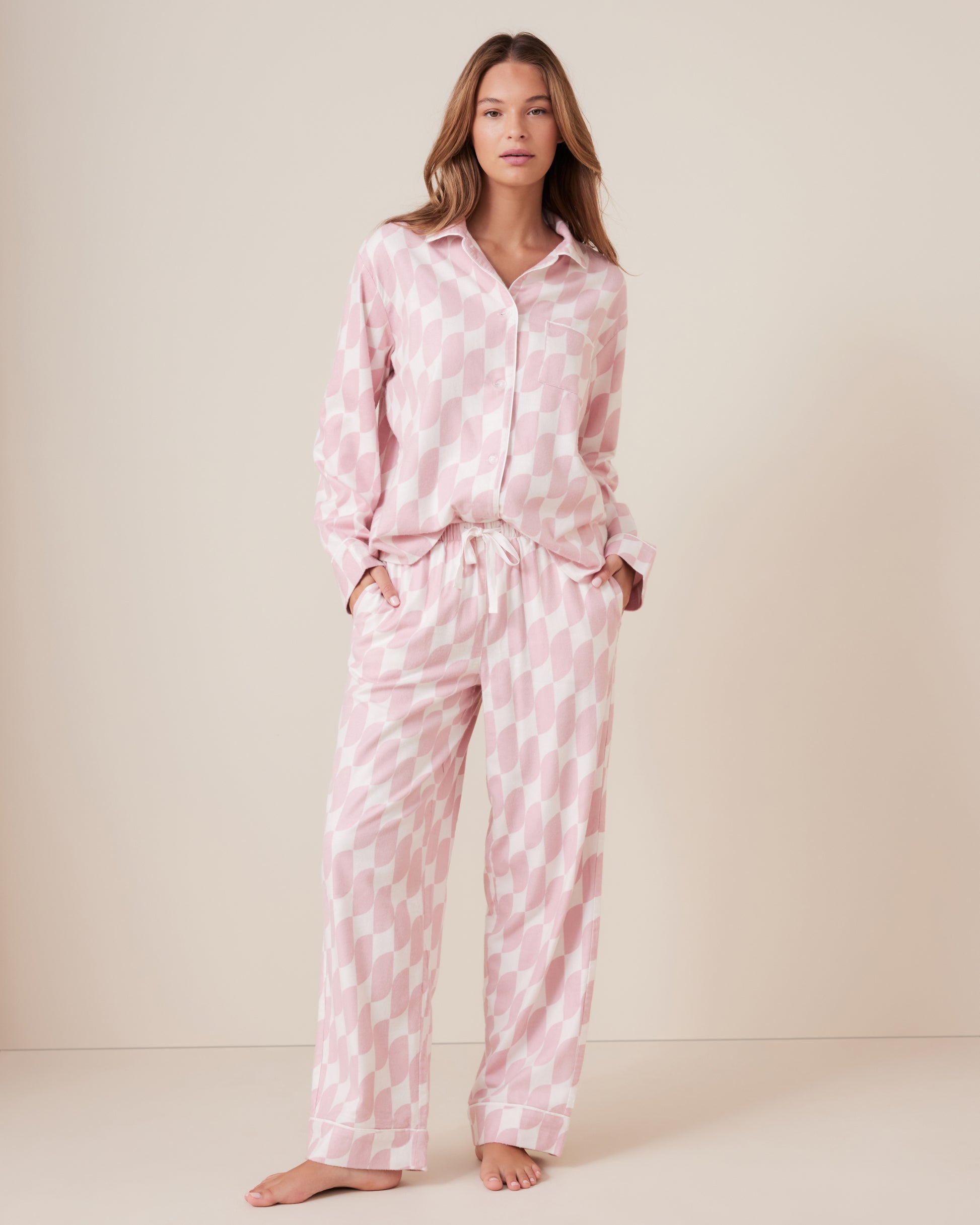 Marshmallow Tile PJ Set
