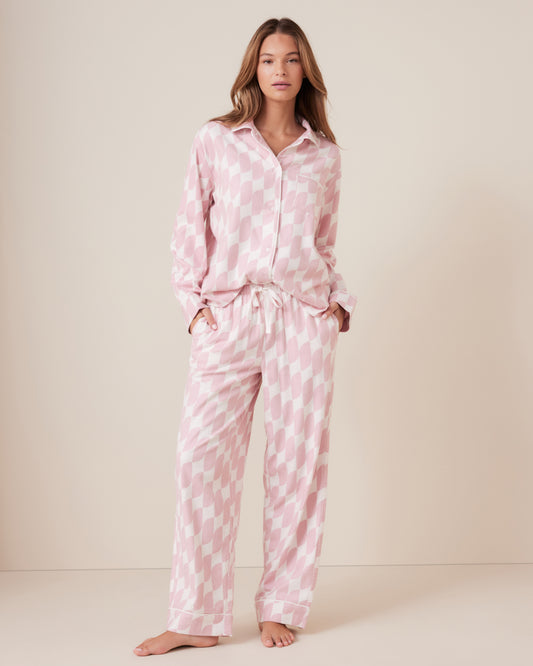 Marshmallow Tile PJ Set