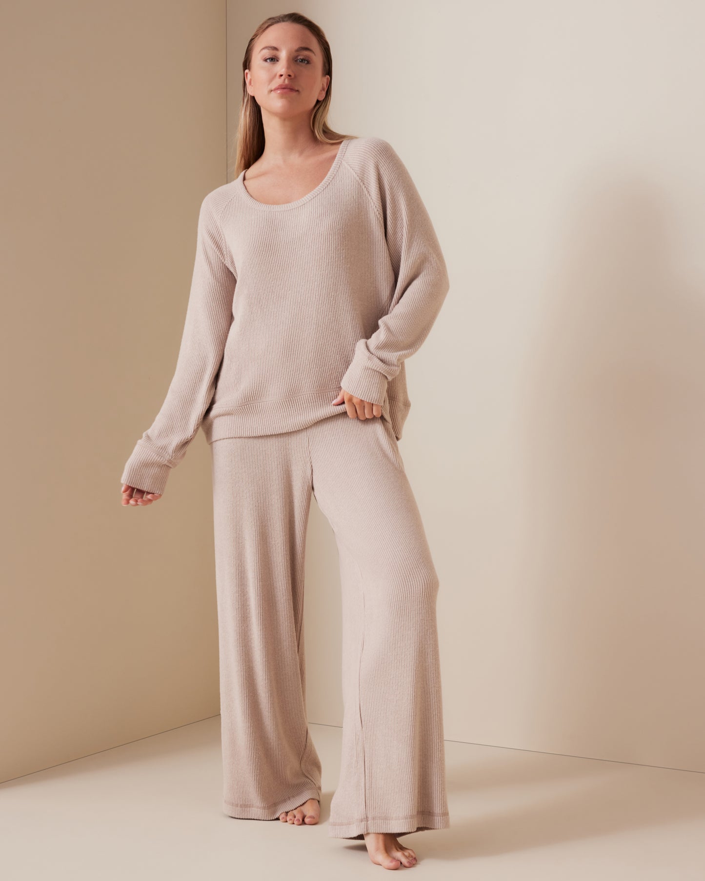 Plush Rib Comfy Sweater
