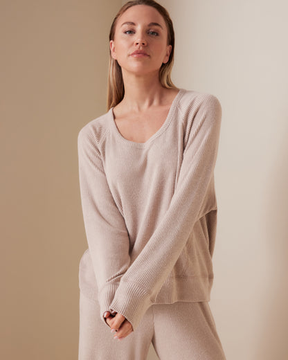 Plush Rib Comfy Sweater