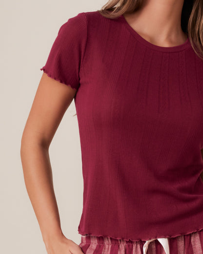 Model is 5'9\ and wears a size S