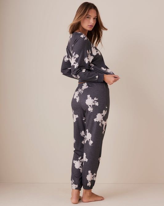 Statement Ditsy Fuzzy Jogger