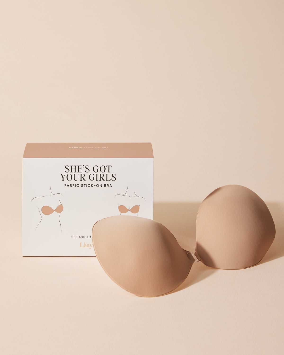 Fabric Stick-On Bra