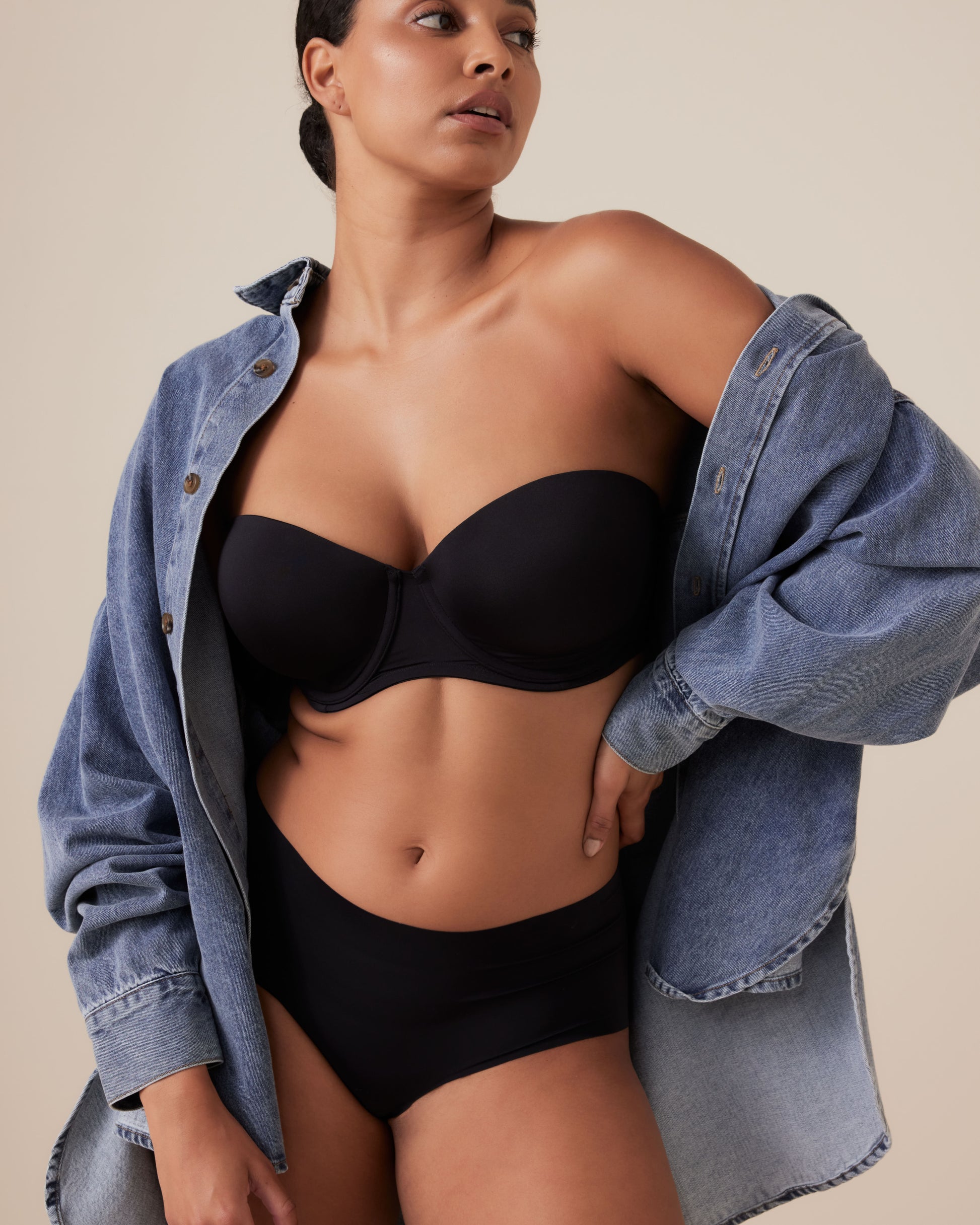 Essentials Full Cup Multiway Strapless Lined Bra