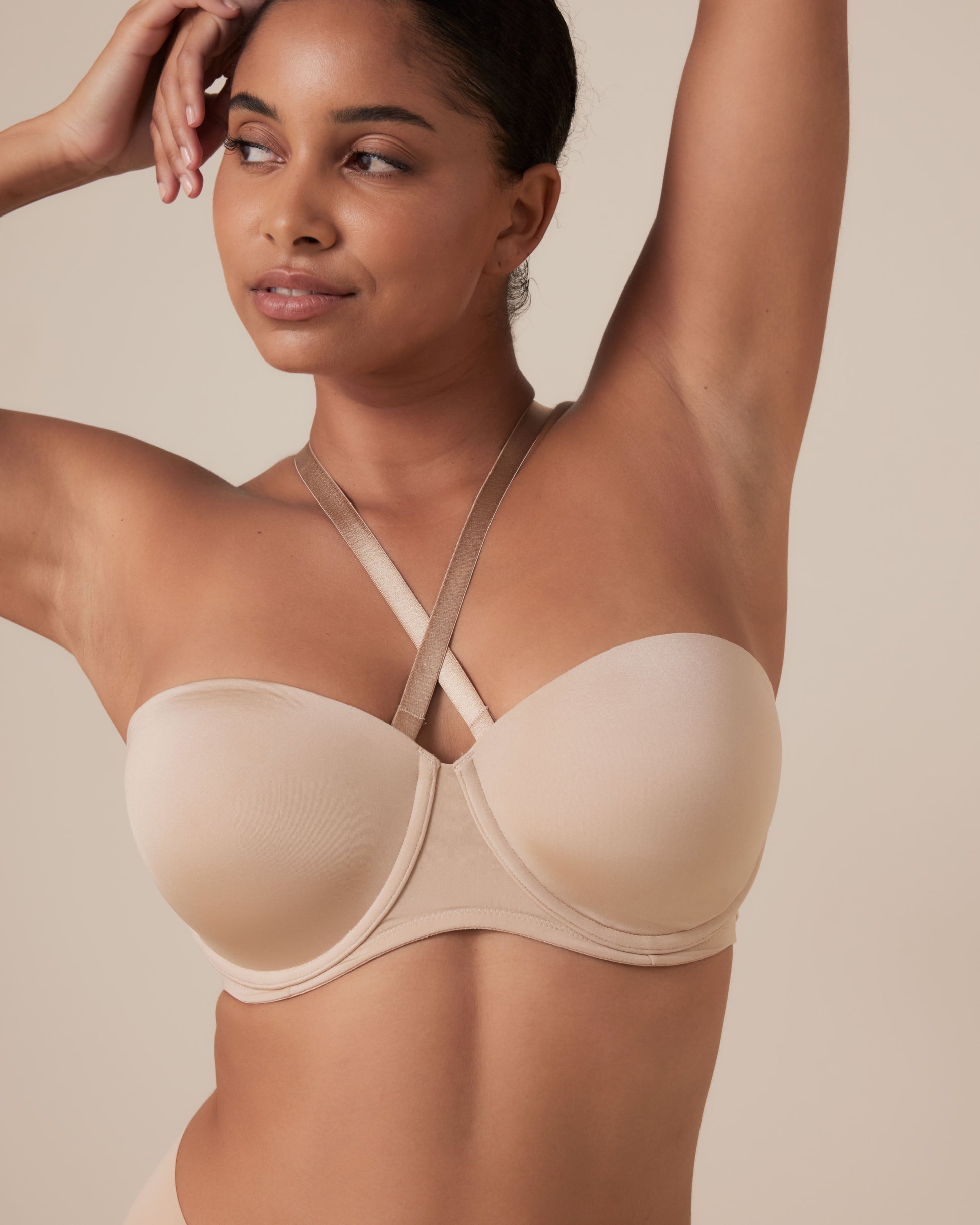 Essentials Full Cup Multiway Strapless Lined Bra