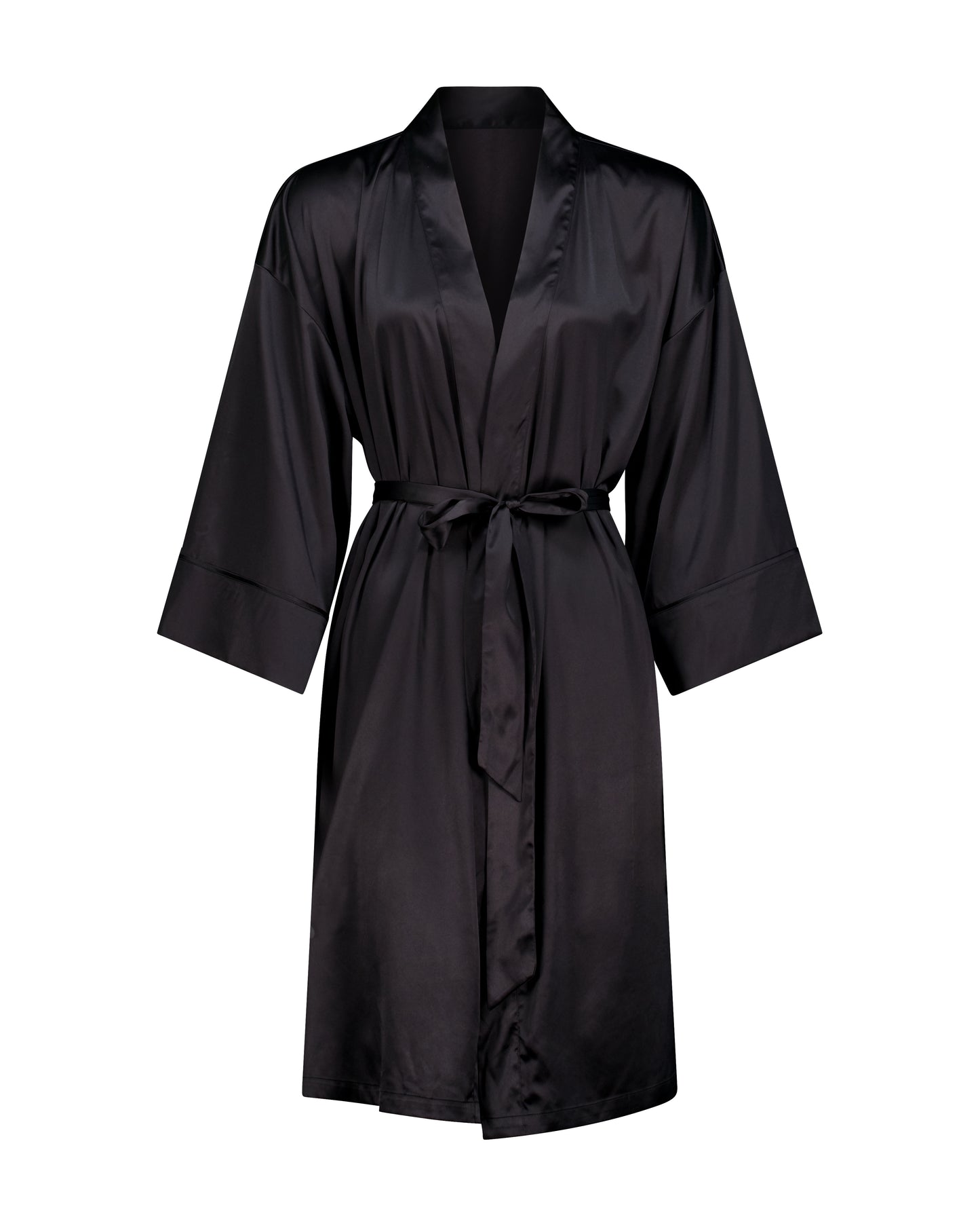 Long Satin Robe