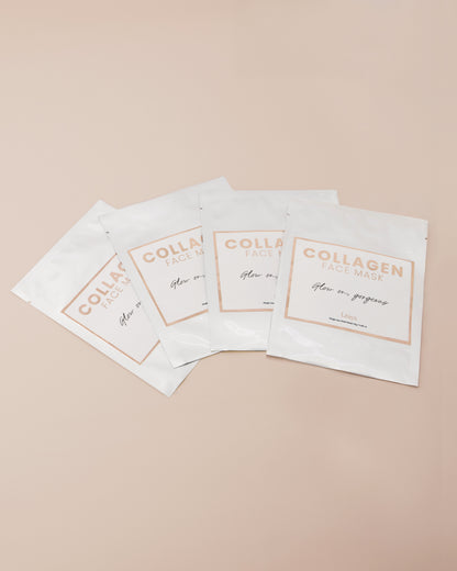 Collagen Face Mask - 4 Pack