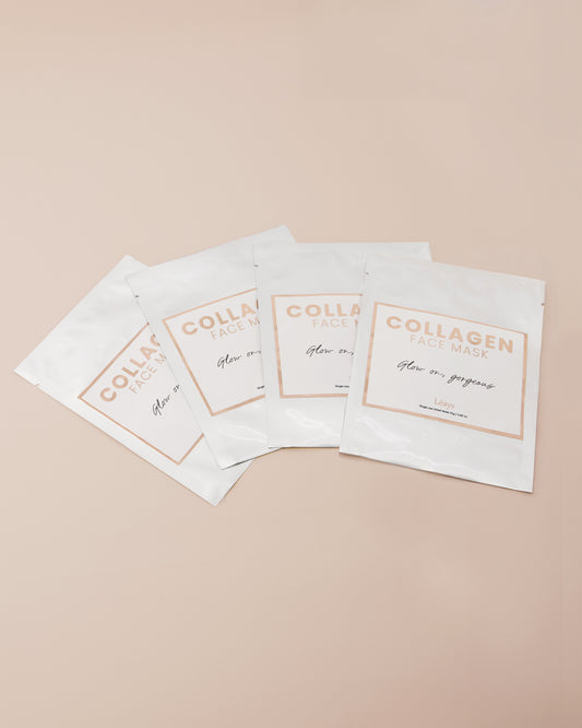 Collagen Face Mask - 4 Pack
