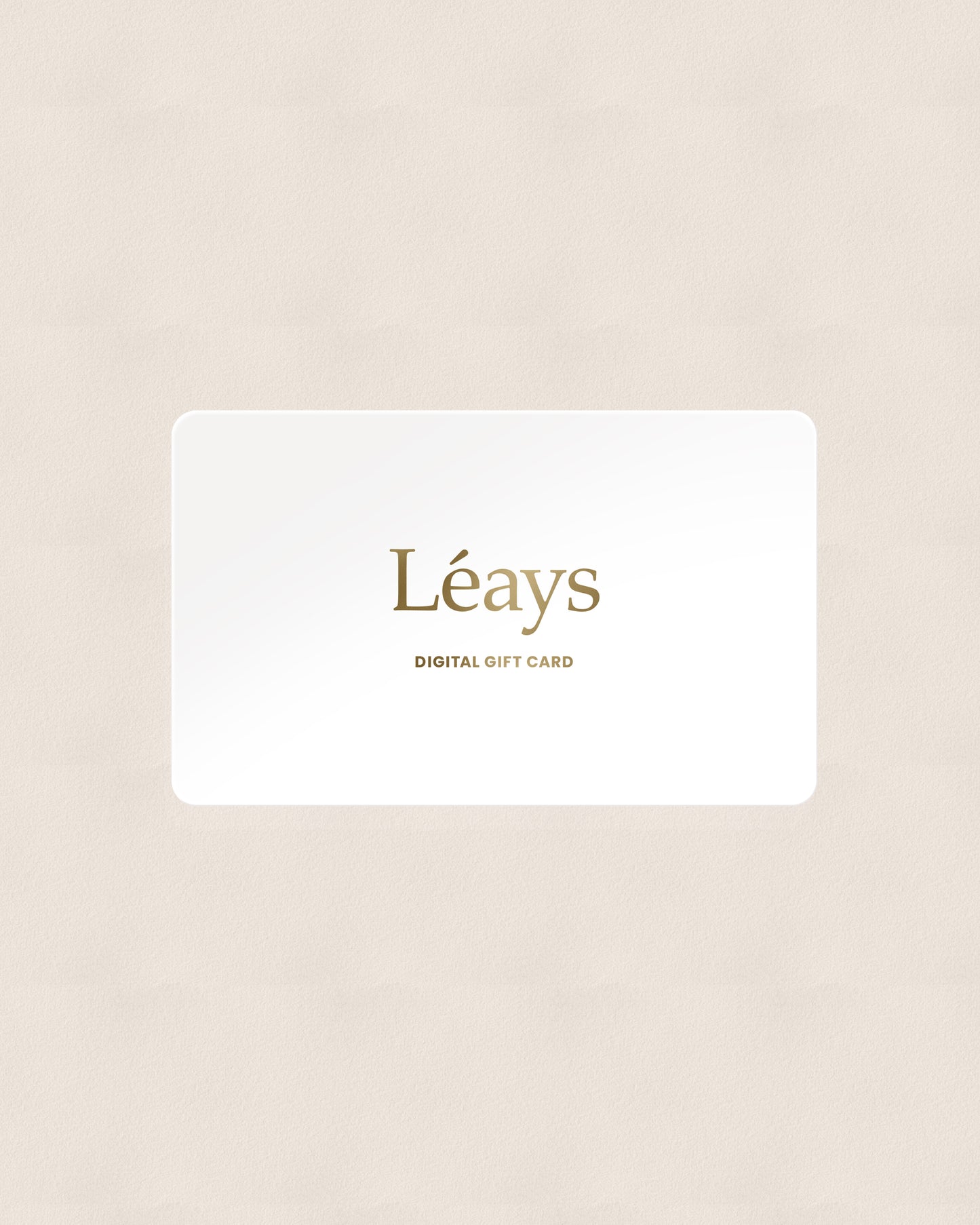 Digital Gift Card