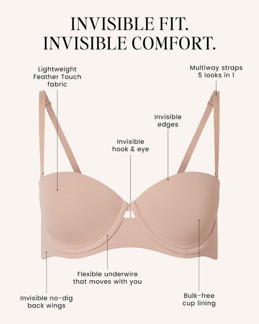 Invisibles Smooth Strapless Lined Bra