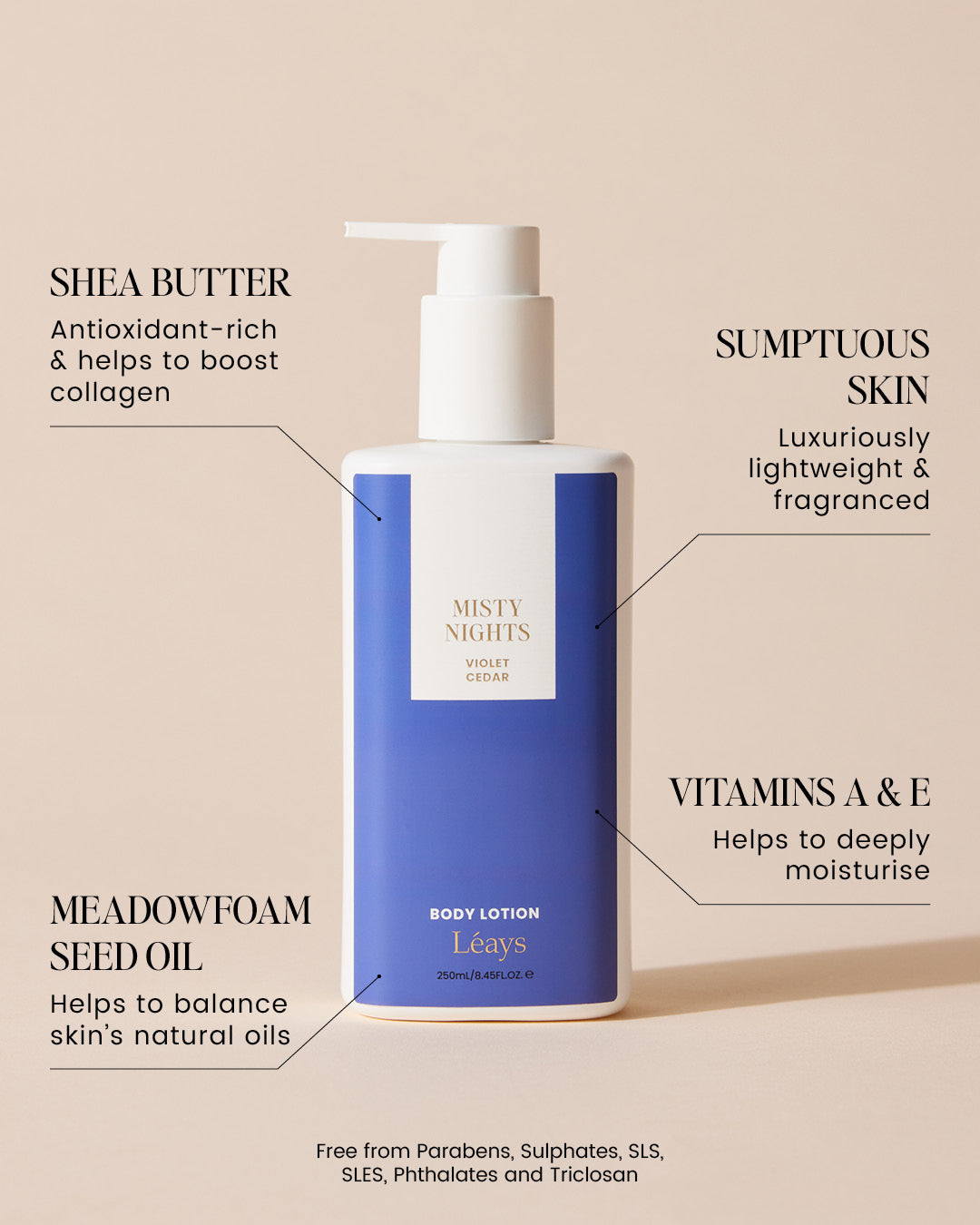 Misty Nights Body Lotion 250ml
