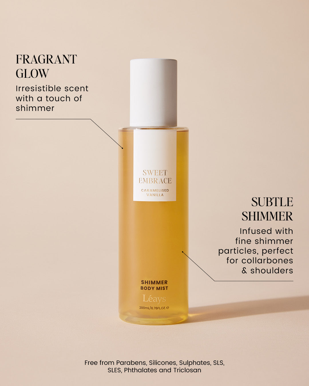 Sweet Embrace Body Shimmer Mist 200ml