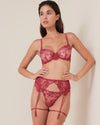 Denza Set Dark Red