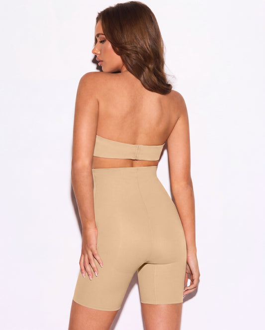 Sculpt High Waist Shaping Short In Latte