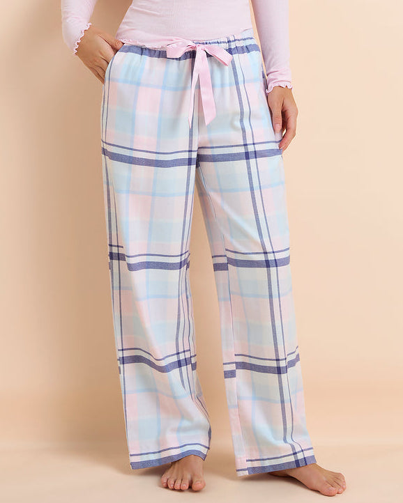 Check Flannelette Long Pant