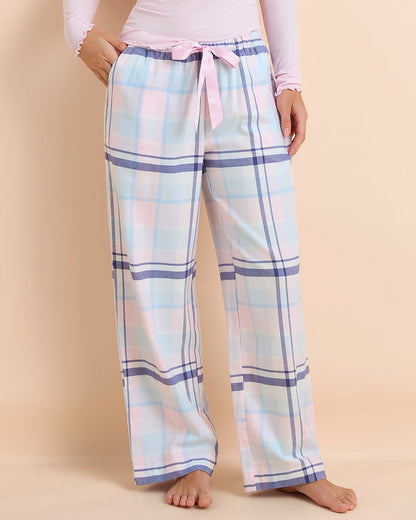 Check Flannelette Long Pant