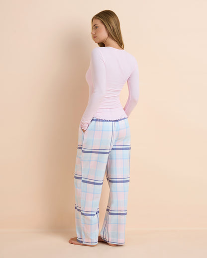 Check Flannelette Long Pant