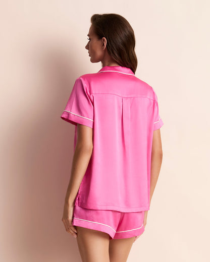 Classic Satin Shortie Set