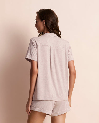 Super Soft Knit Shortie Set