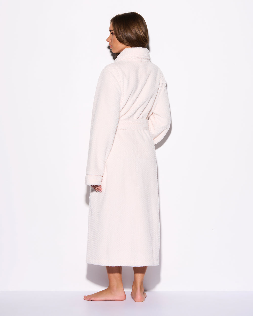 Light Pink Long Plush Gown