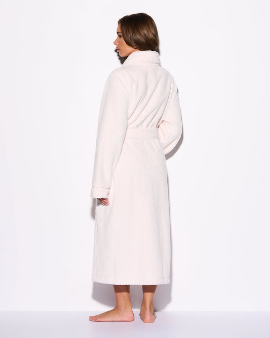 Light Pink Long Plush Gown