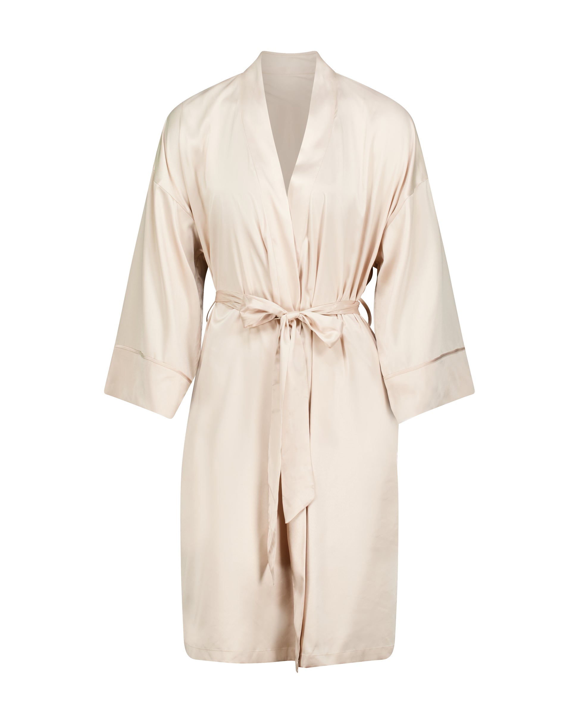 Long Satin Robe
