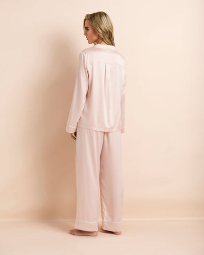 Classic Satin Long PJ Set